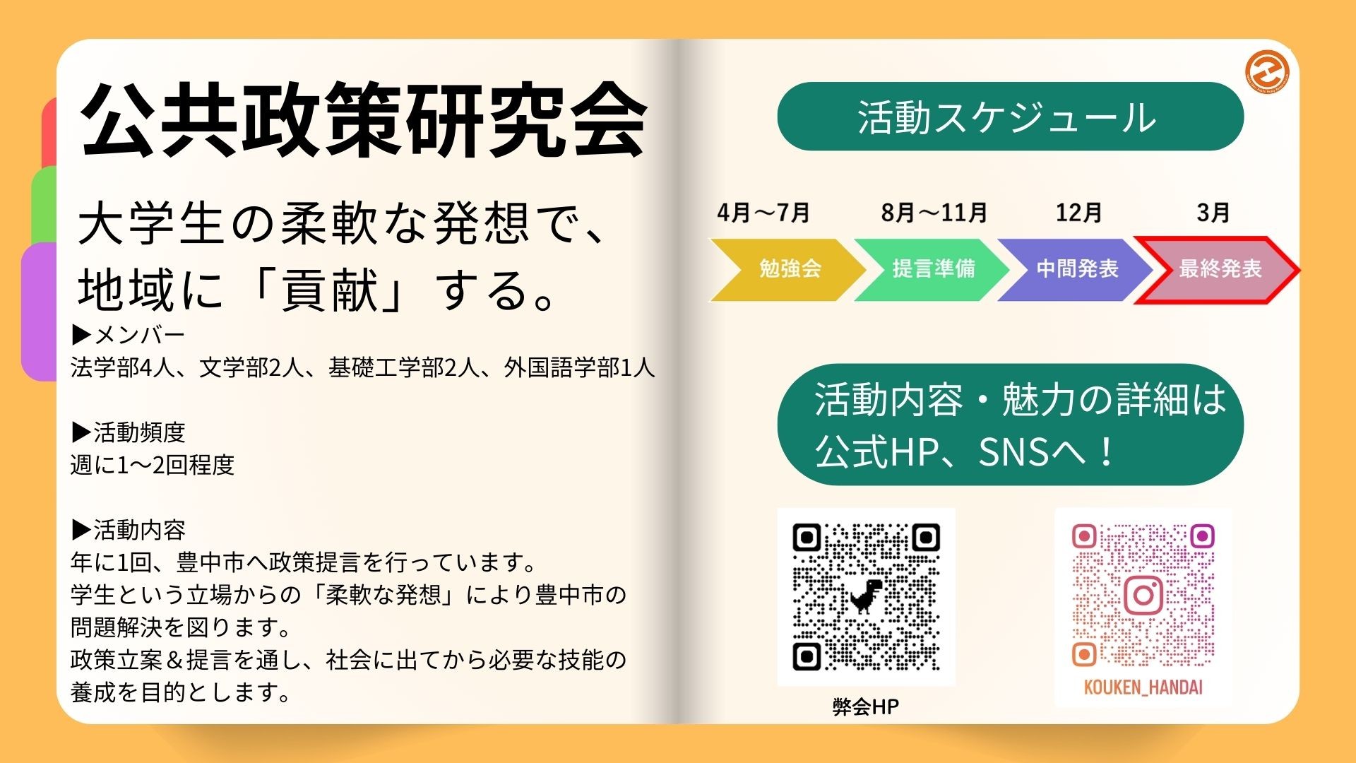 公共政策研究会 の宣伝画像 1枚目